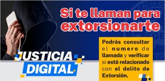 Pone Fiscalía a disposición de la ciudadanía, aplicación Web para consultar números telefónicos o cuentas bancarias usadas con fines de extorsión