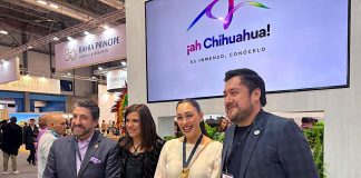 Promueven atractivos turísticos de Chihuahua durante la FITUR 2025 en España