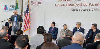 Arranca Jornada Binacional de Vacunación Invernal México-Estados Unidos