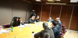 Se reúne presidente Cruz Pérez Cuéllar con miembros de la Coalición de Alcaldes para la Migración