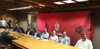 Presidente Cruz Pérez Cuéllar encabeza reunión sobre sismos con autoridades de Juárez y Protección Civil Nacional