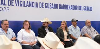 Maru Campos pone en marcha el Programa Estatal de Vigilancia del Gusano Barrenador del Ganado