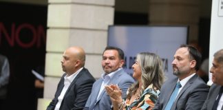 Acude alcalde Cruz Pérez Cuéllar a toma de protesta del titular del Foro de Periodistas de Chihuahua