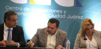 Encabezan autoridades firma de carta promesa de donación para el Centro de Exposiciones y Convenciones en Ciudad Juárez