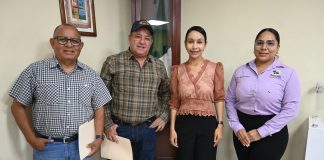 Presidenta Ivonne De La Hoya recibe a representante de Camex Mining Company