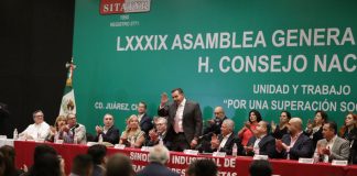 Alcalde Cruz Pérez Cuéllar asiste a la Asamblea General Ordinaria del Consejo Nacional del SITATYR
