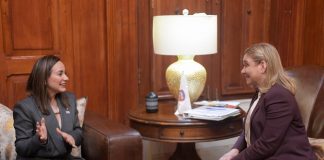 Maru Campos sostiene reunión de trabajo con presidenta del Tribunal Superior de Justicia