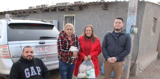 Presidenta Edith Escárcega refuerza apoyos sociales en la colonia Primero de Mayo