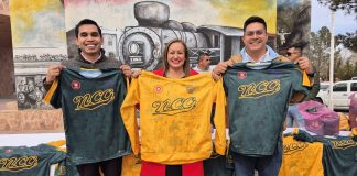 Presidenta Edith Escárcega entrega uniformes a representativos de fútbol rumbo a la CONADE 2026