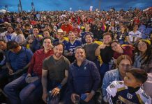 Cruz Pérez Cuéllar realiza gira en Chihuahua y asiste al juego de Caudillos